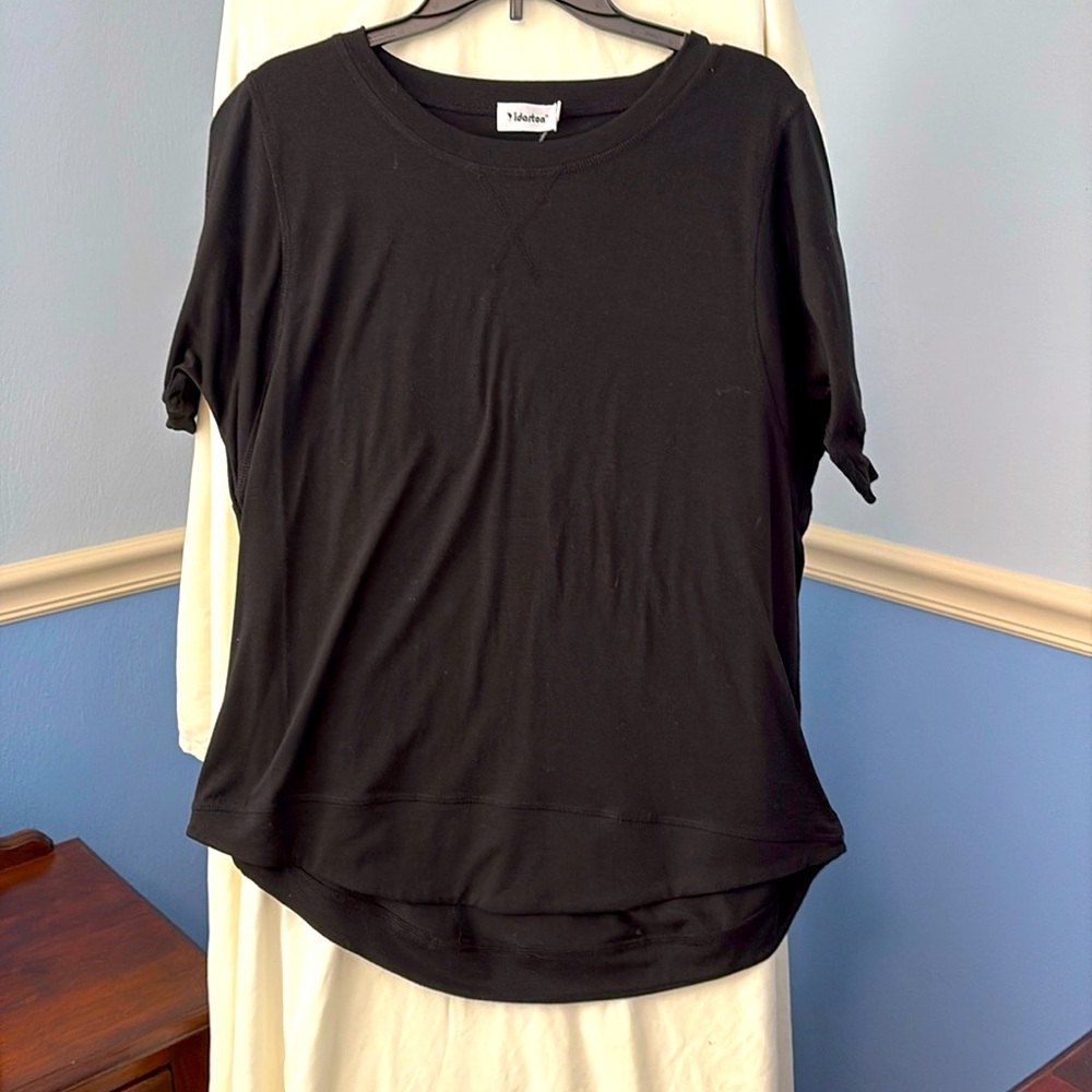 Black soft shirt